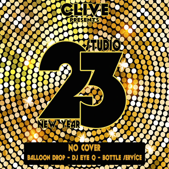 Clives Studio 23 Disco NYE Party